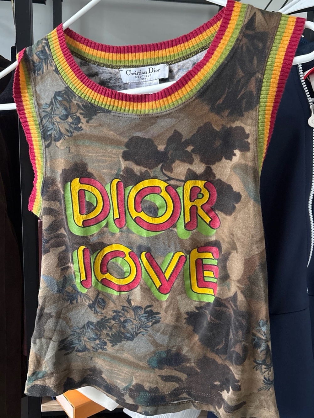 Dior Rasta tank